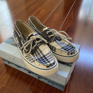 Sperry Top-Sider Bahama Navy Plaid/Navy